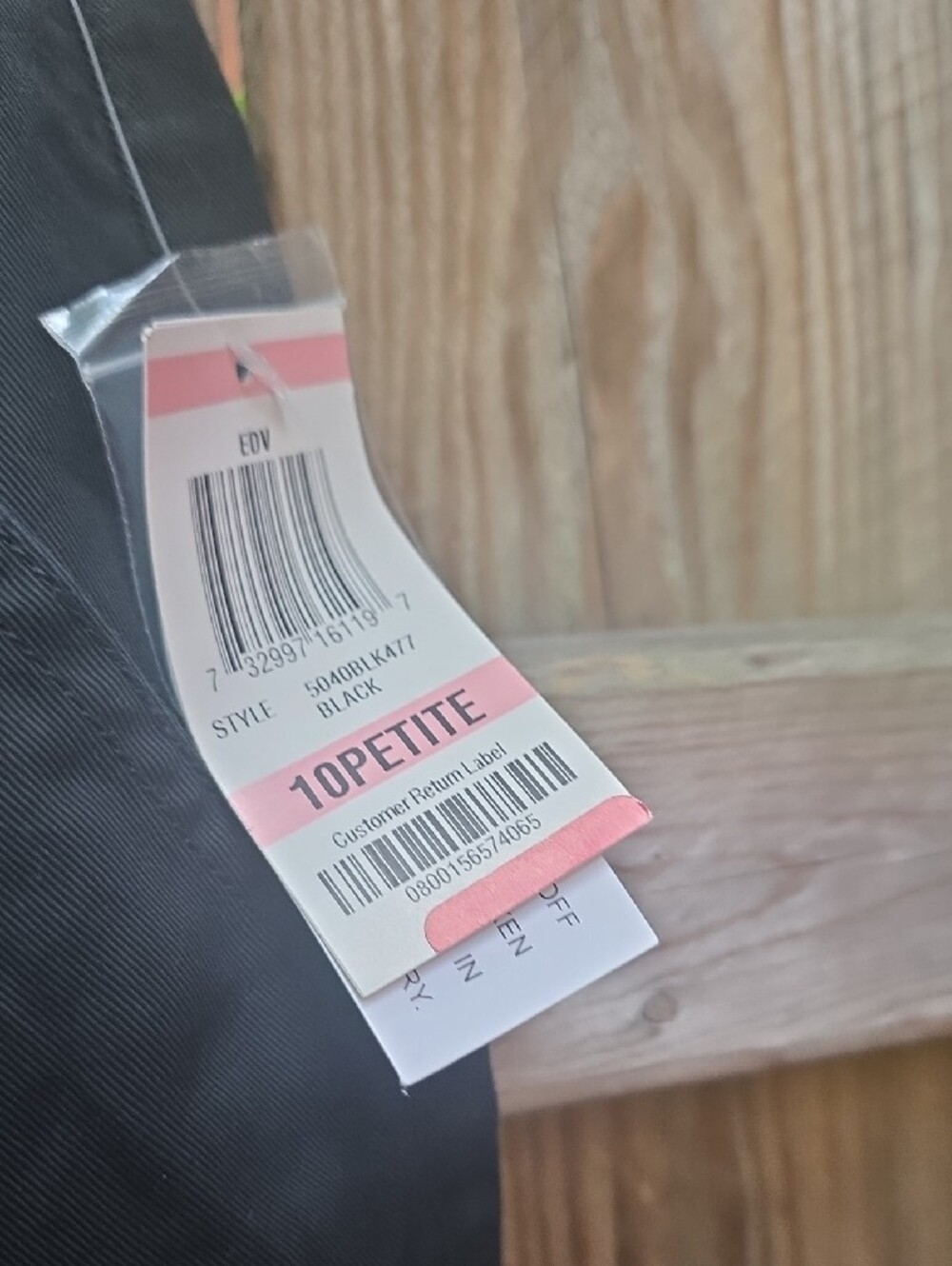 Black Capris - Picture 3 of 4